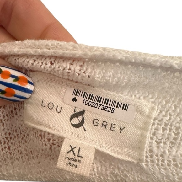 Lou & Grey Sweater White XL - Picture 7 of 8